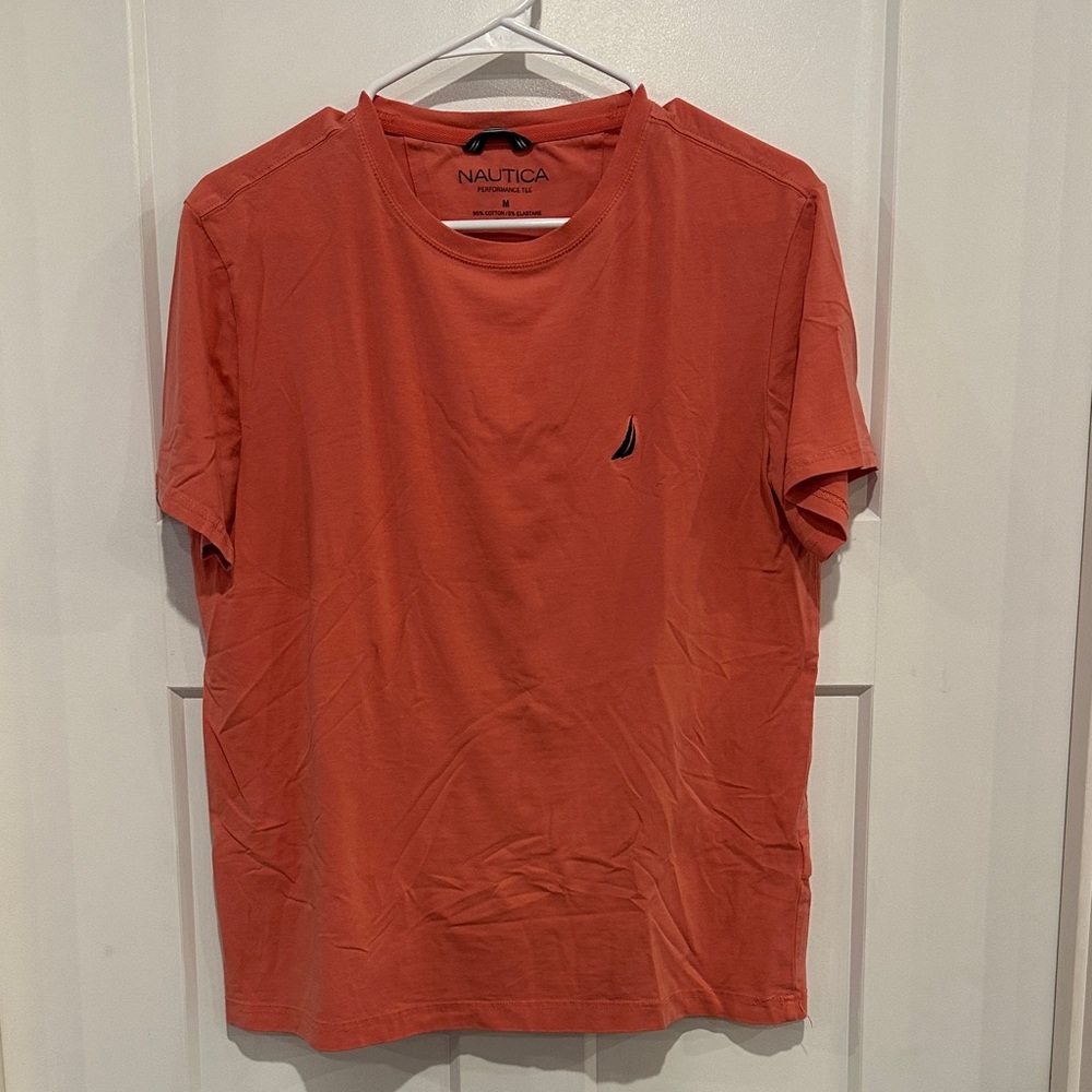 Nautica Men's Coral Short Sleeve Tee